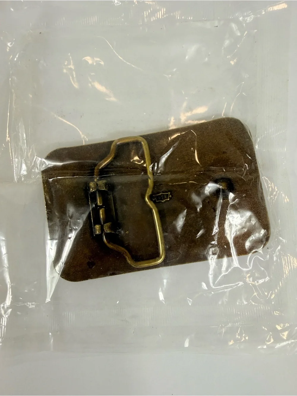 Makita Power Tools Bronze Tone Logo Belt Buckle - Brown/Gold Vintage USA